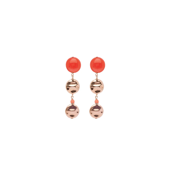 Orecchini Rosso Prezioso Donna in Argento 24002PL-SR - 24002PL-SR
